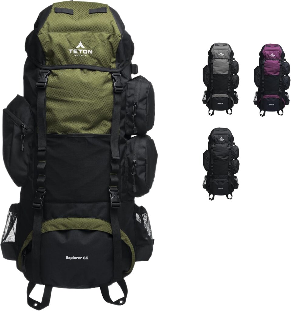 TETON Sports Explorer 65L Internal Frame Backpack
