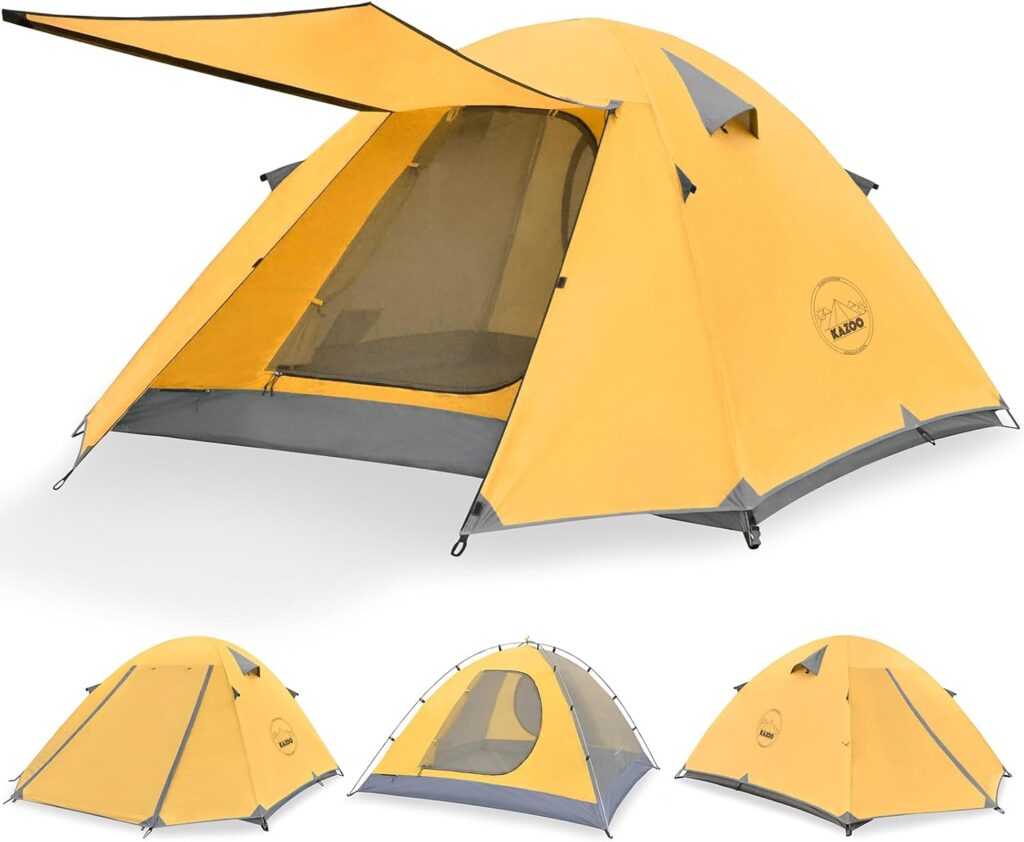 KAZOO Waterproof Backpacking Tent