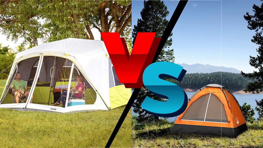 2 Person Tent vs Cabin Tent