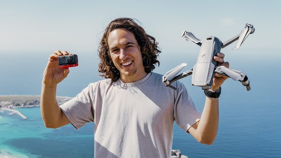 Action Camera vs Drone