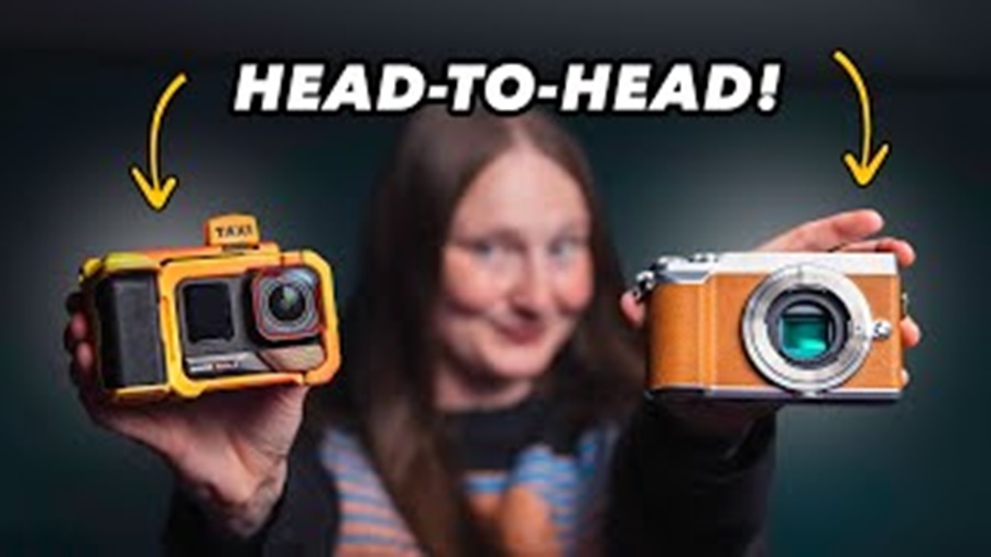 Action Camera vs Mirrorless Camera