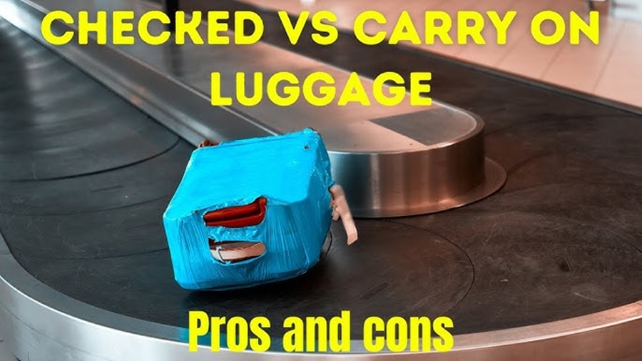 carry-on duffel bag vs checked luggage