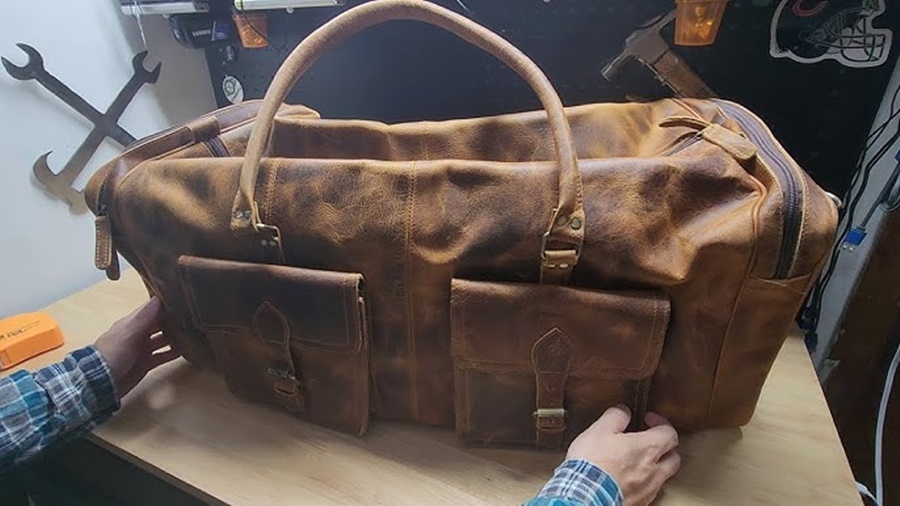 Leather Duffel Bag vs Nylon Duffel Bag